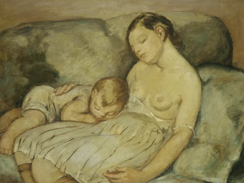 1869-Anne Goldthwaite - Il divano verde